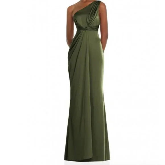 dessy olive green dress After Six Olive Green Bridesmaid Dresses